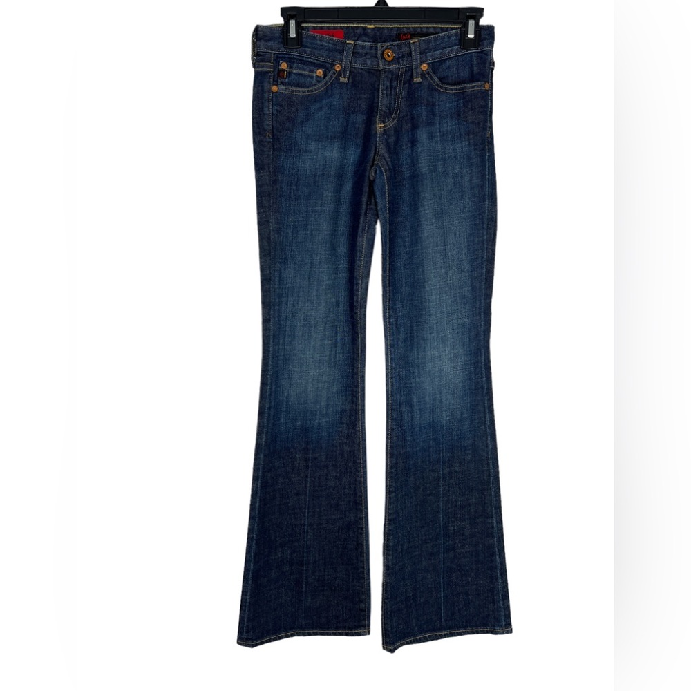 AG Adriano Goldschmied Women The Club 25 R Flare Jeans Dark Blue